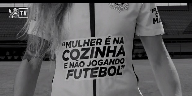 Time Feminino de futebol do Corinthians estampará frases machistas na camisa