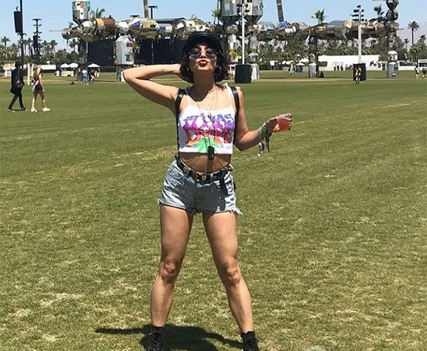 Os looks de Vanessa Hudgens para aproveitar o Coachella
